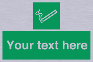 Custom E-Cigarettes/Vaping Permited Sign